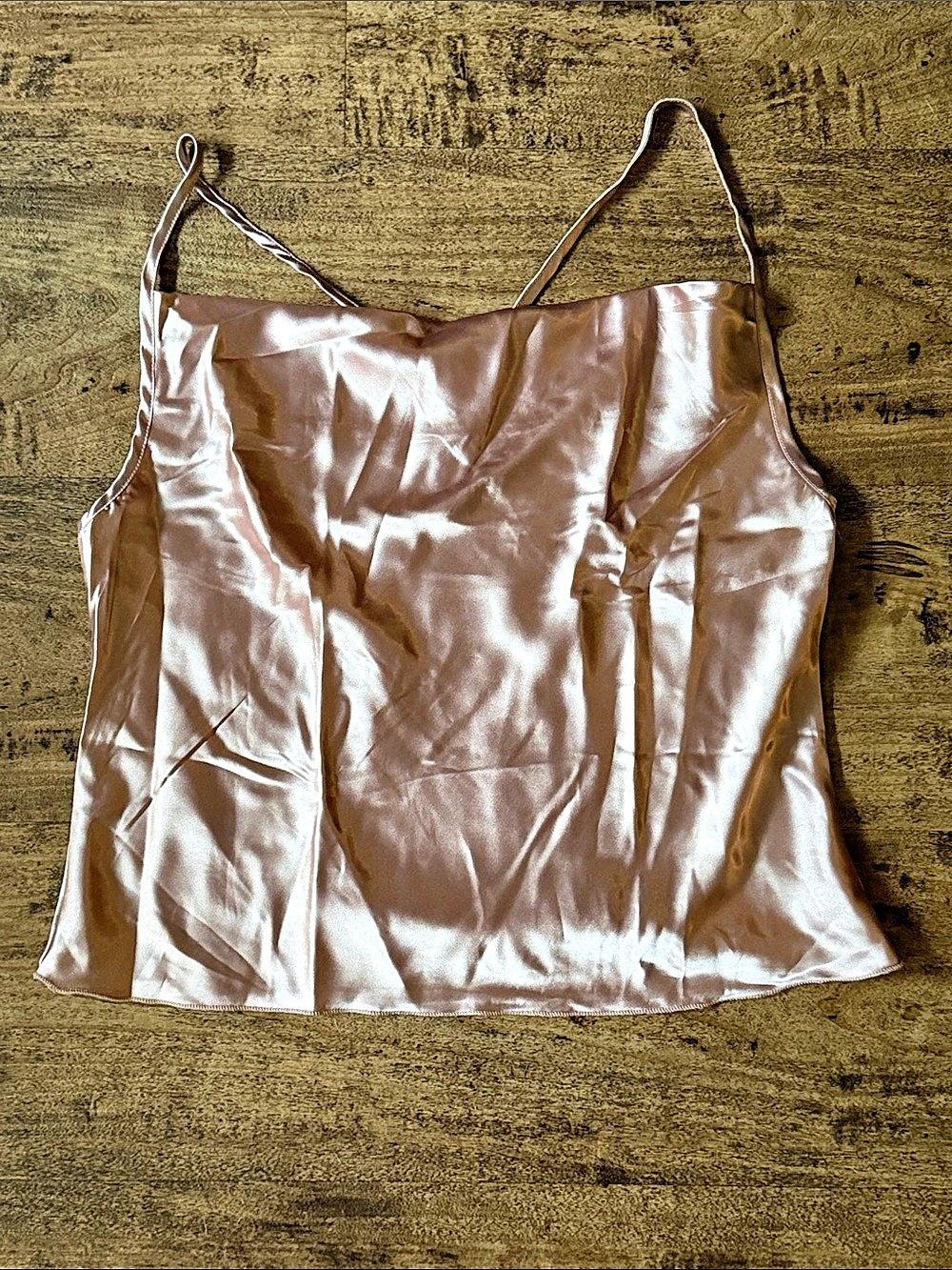Satin Cami in Pink Size Medium Like New